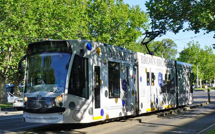 Yarra Trams Combino 3530 Brown Brothers